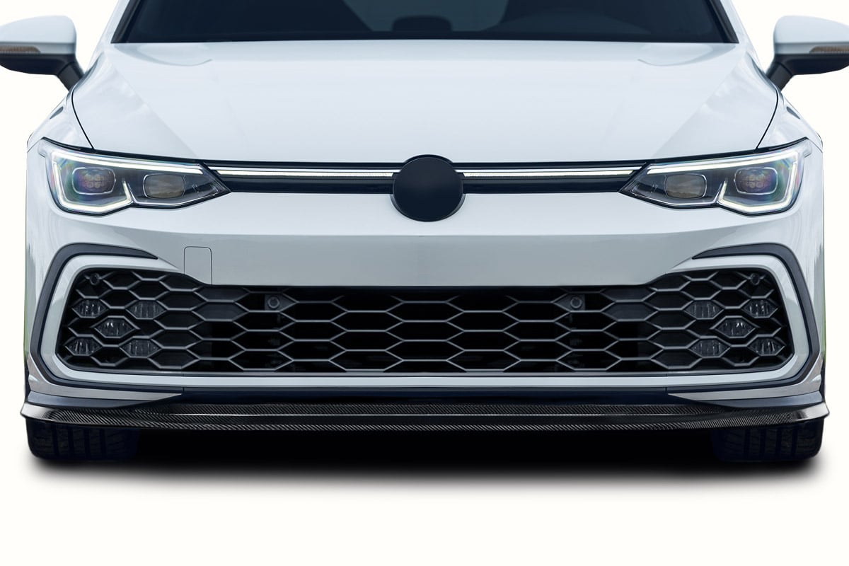 2022-2024 Volkswagen Golf GTI Carbon Creations Zamba Front Lip Spoiler Air Dam -
