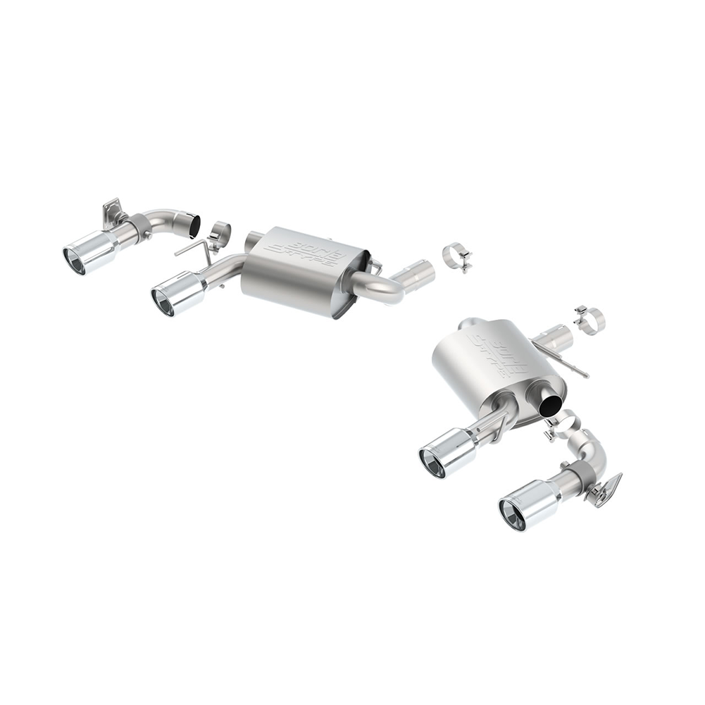 2016-2023 2016 Borla Camaro SS W- Dual Mode Exh. (NPP) Rear Section Exhaust