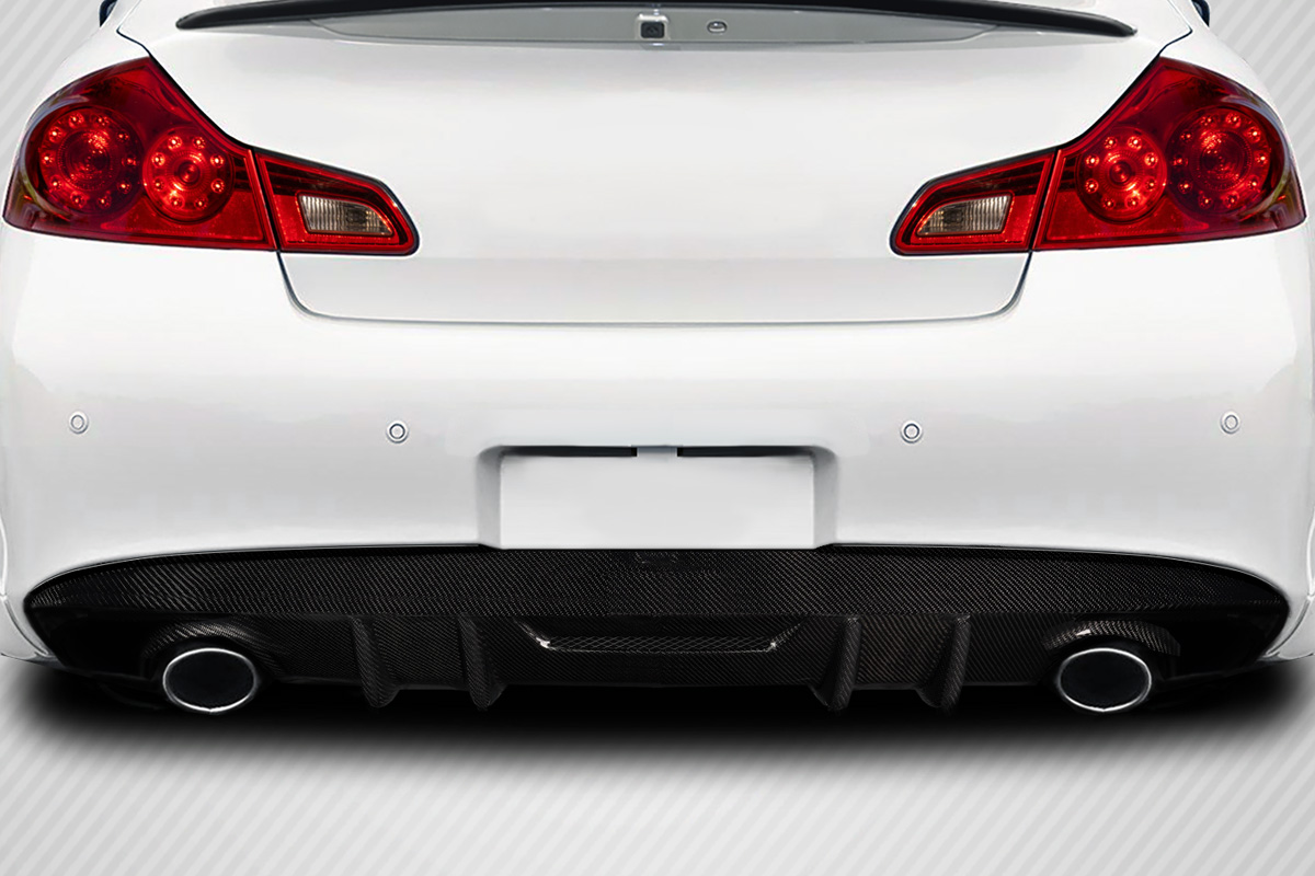 2010-2015 Infiniti G Sedan G35 G37 Q40 Carbon Creations Avera Rear Diffuser - 1