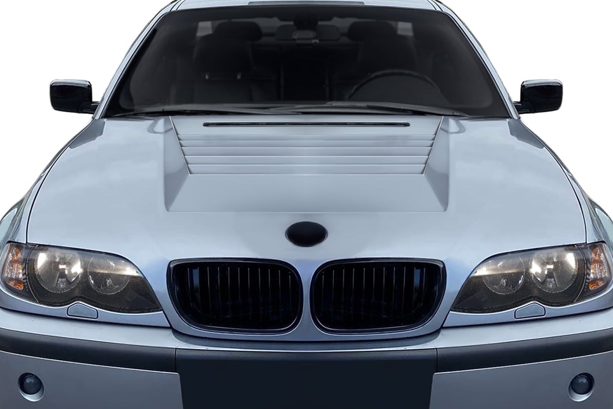2002-2005 BMW 3 Series E46 4DR Duraflex D-1 Hood - 1 Piece
