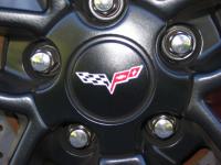 2006-13 C6 Corvette Z06 Wheel Center Cap Decal Set