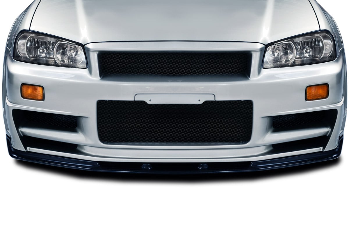 1999-2002 Nissan Skyline R34 GT-R Duraflex OEM Look Front Lip Spoiler Air Dam -