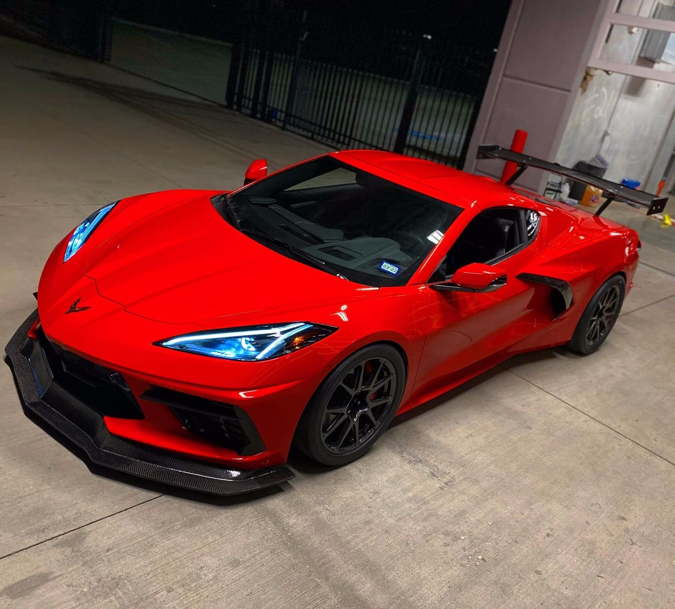 LG Motorsports C8 GT2 Tunneled Front Splitter