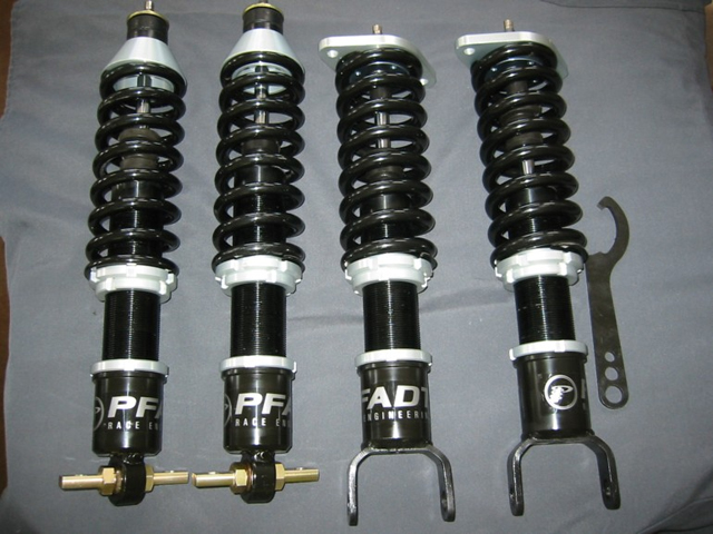 C6 C5 Corvette Featherlight Single Adjustable Coil Over Kit, PFADT/aFe Control, shocks, springs