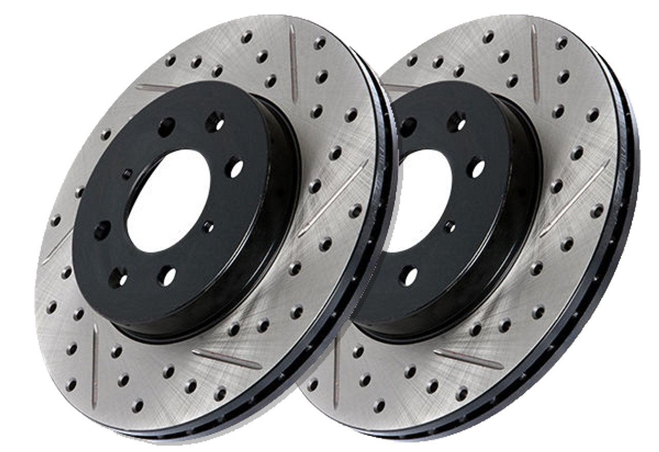 16-22+ Camaro SS 4-Piston Premium Sport Drilled & Slotted Front Brake Rotor Kit