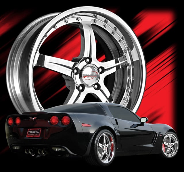 WCC Forged Series 945 3Pc Wheel (C6) Corvette