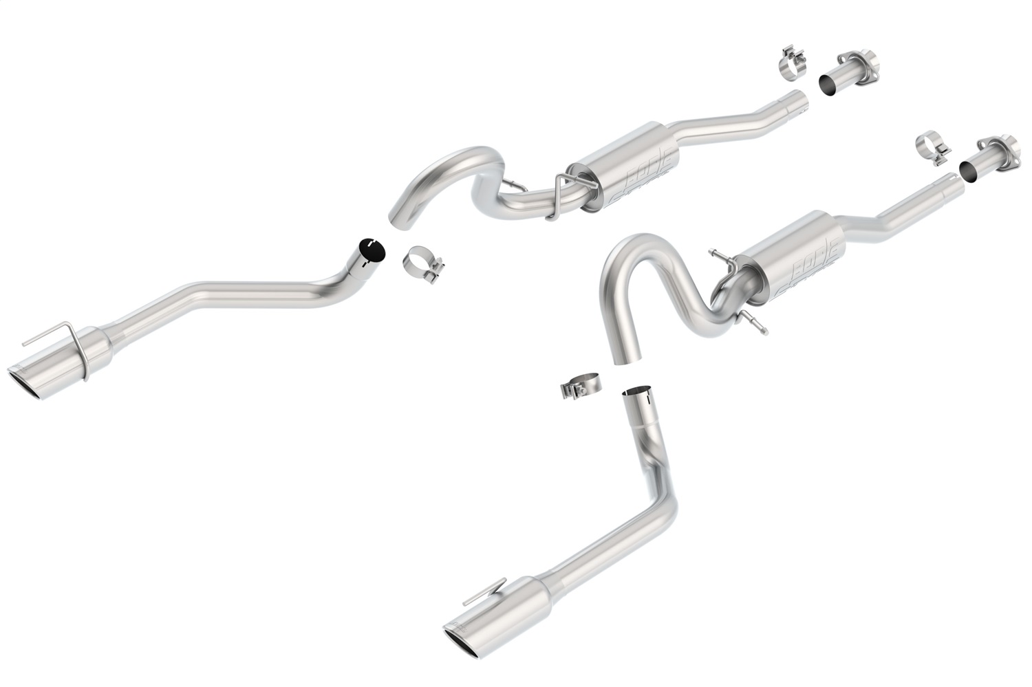S-Type Cat-Back Exhaust System, 1999-2004 Mustang GT/2003-2004 Mach 1 4.6L V8 Au