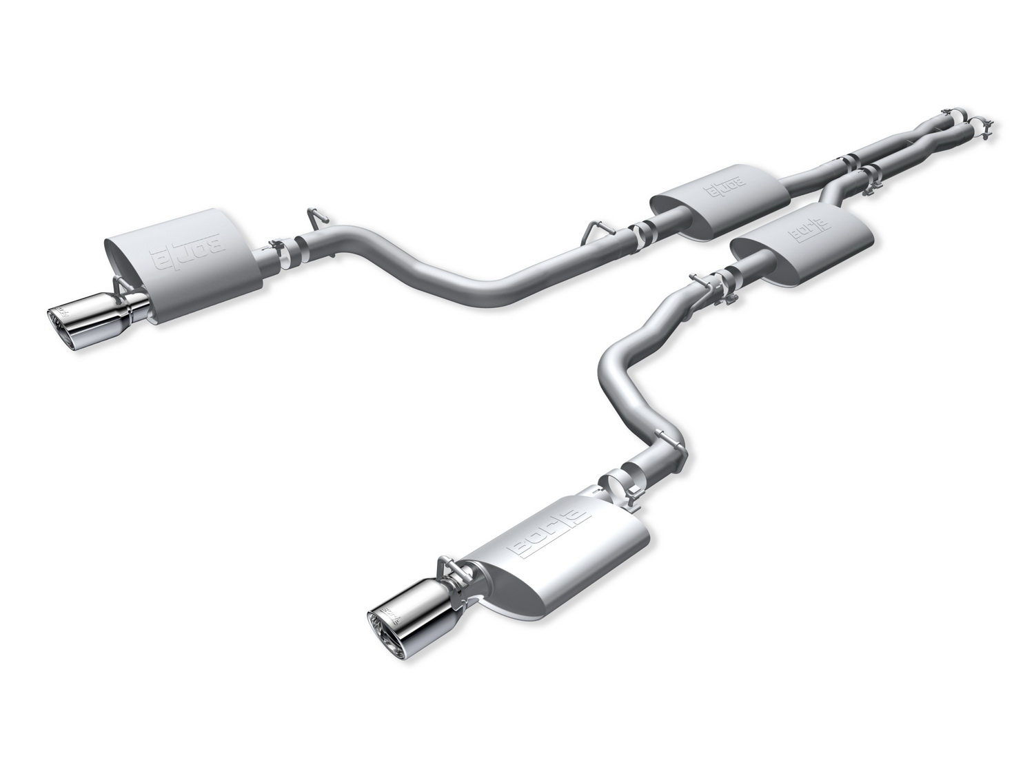 Cat-BackExhaust System, 2005-2010 Chrysler 300 SRT-8/2005-2008 Dodge Magnum SRT-