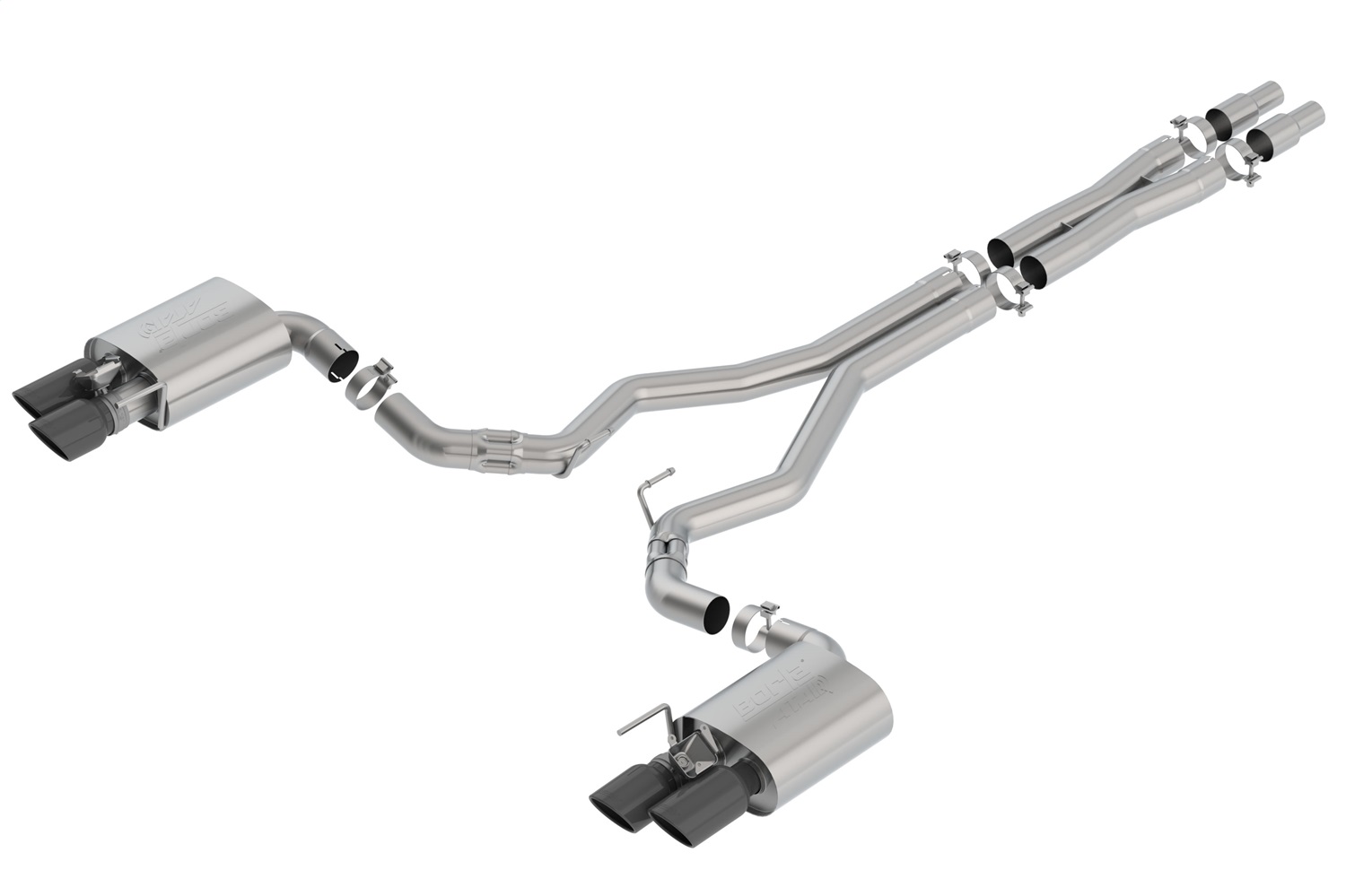 ATAK Cat-Back Exhaust System, 2018-2021 Mustang GT 5.0L V8 Automatic/Manual Tran