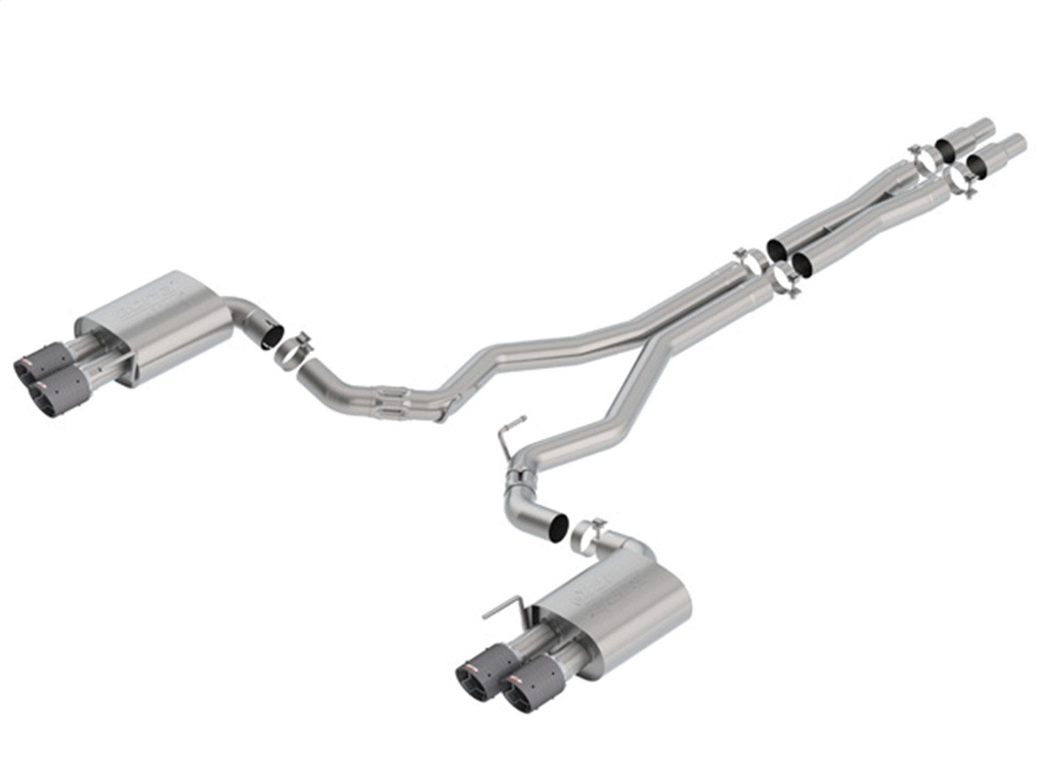 ATAK Cat-Back Exhaust System, 2018-2021 Mustang GT 5.0L V8 Automatic/Manual Tran