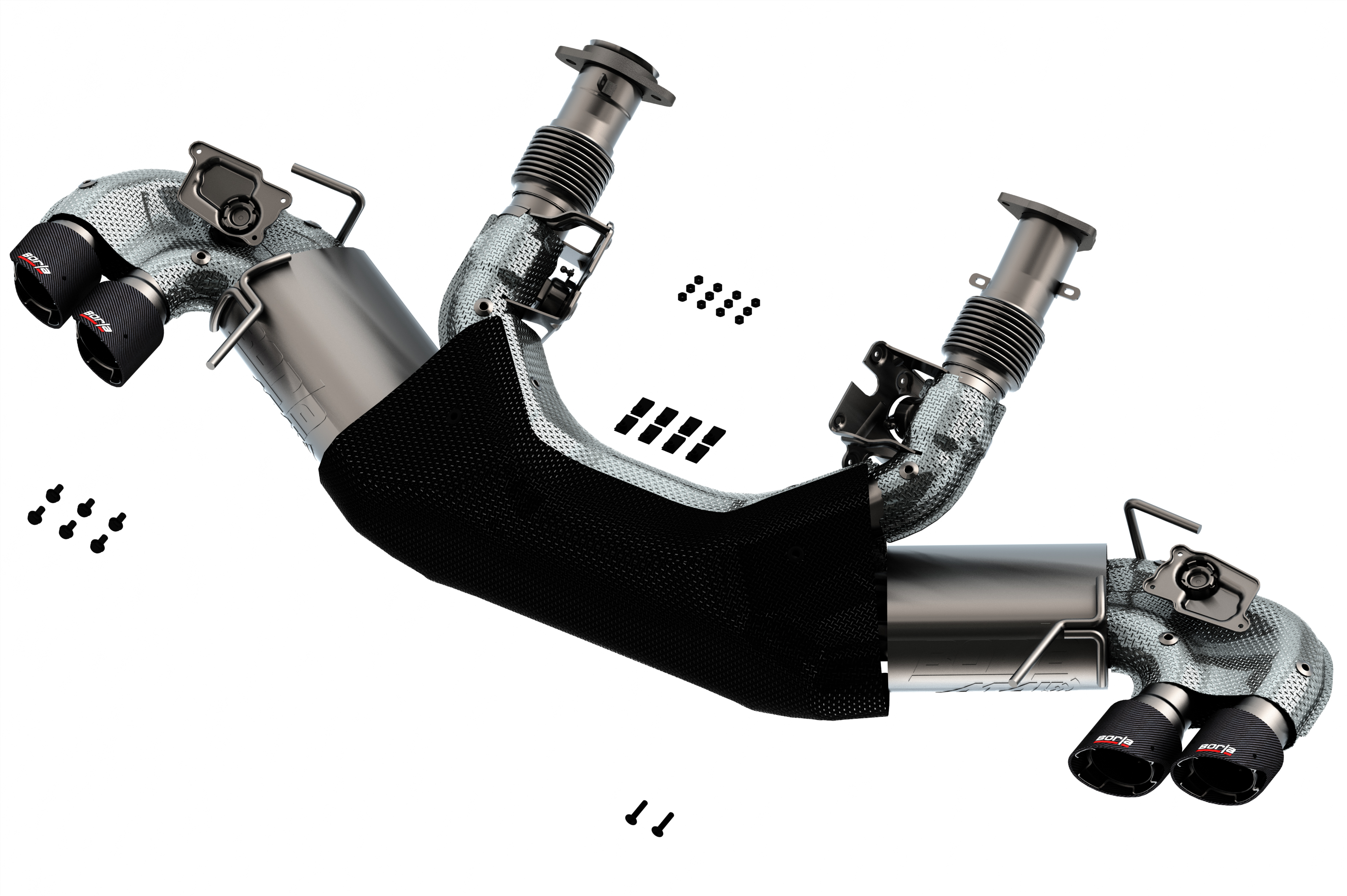 ATAK Axle-Back Exhaust System 2020-2023 Corvette C8 6.2L V8 Automatic Transmissi