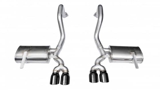 2.5 Inch Axle-Back Xtreme Dual Exhaust 3.5 Inch Tips 97-04 Corvette/Z06 5.7L Stainless Steel Corsa Performance
