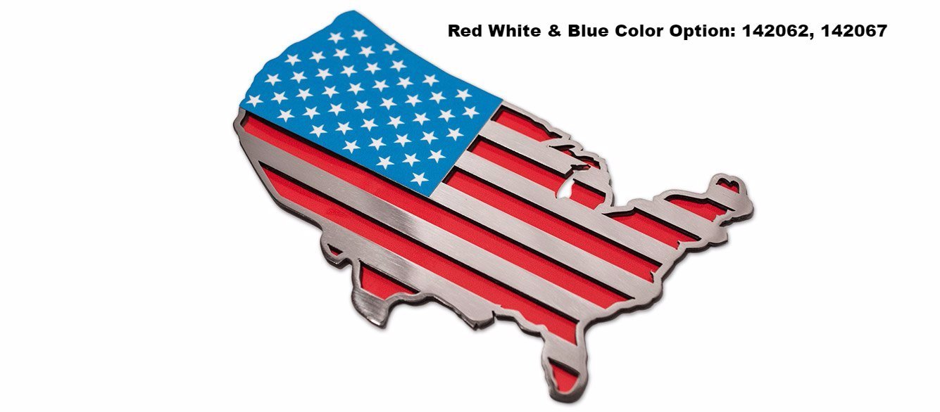 USA Map Flag Polished Stainless 1pc USA Map Flag Polished Stainless 1pc, ; Polished 1PC stainless of USA Map
