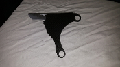 C5 / C6 Corvette Black Carbon Fiber Style Alternator Bracket Cover