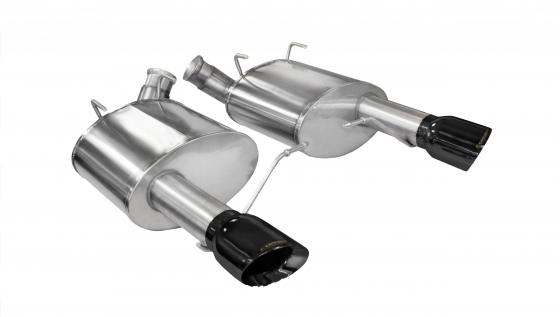 3.0 Inch Axle-Back Sport Dual Exhaust 4.0 Inch Tips 11-14 Mustang GT/11-13 Boss 302 5.0L Stainless Steel Corsa Performance