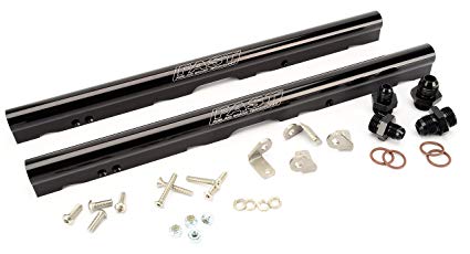 Chevrolet  '99-2010 GM LS truck engines  FAST, LSXrt Black Billet Fuel Rails