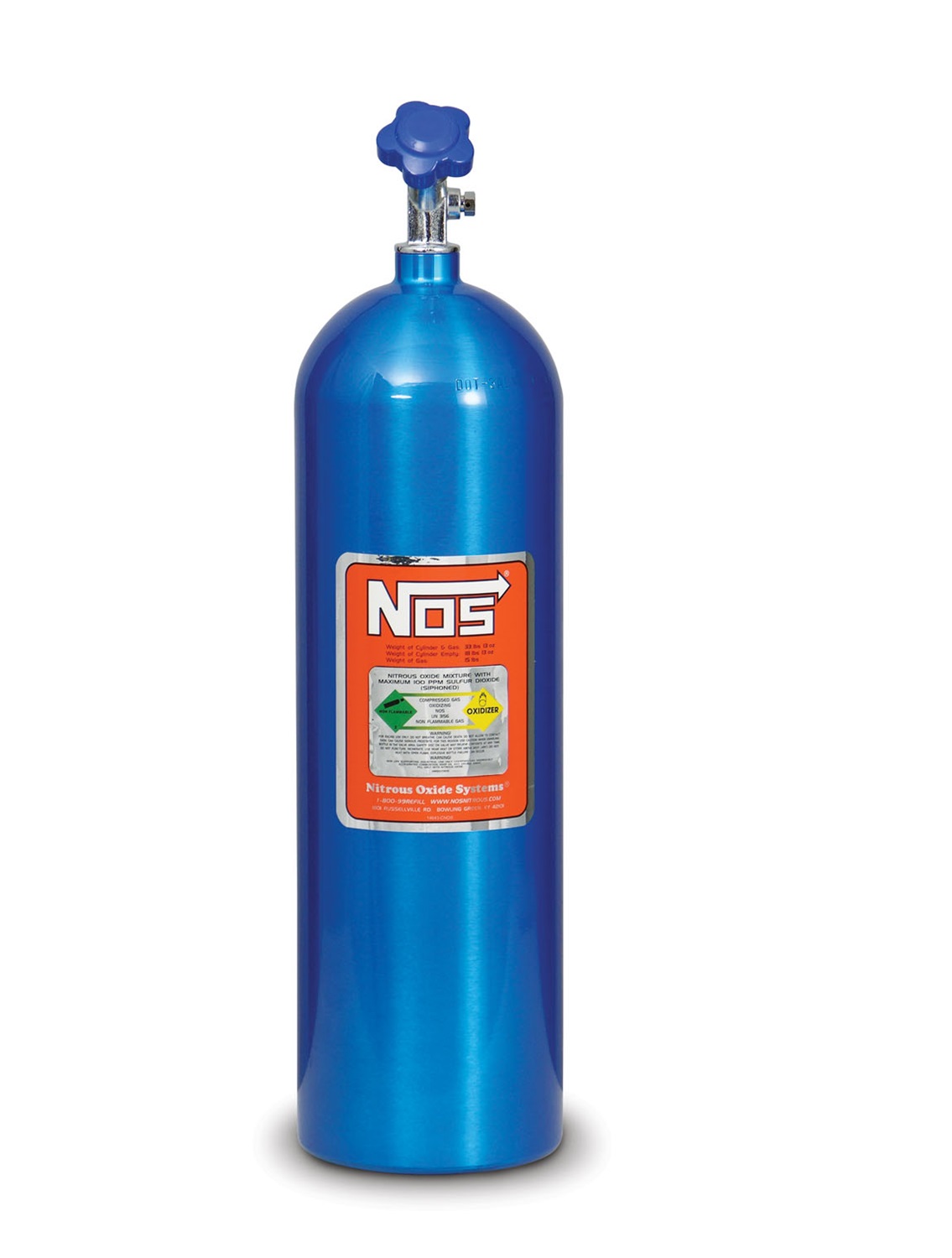 Nitrous Oxide Bottle, NOS Bottles, 15 LB. BOTTLE
