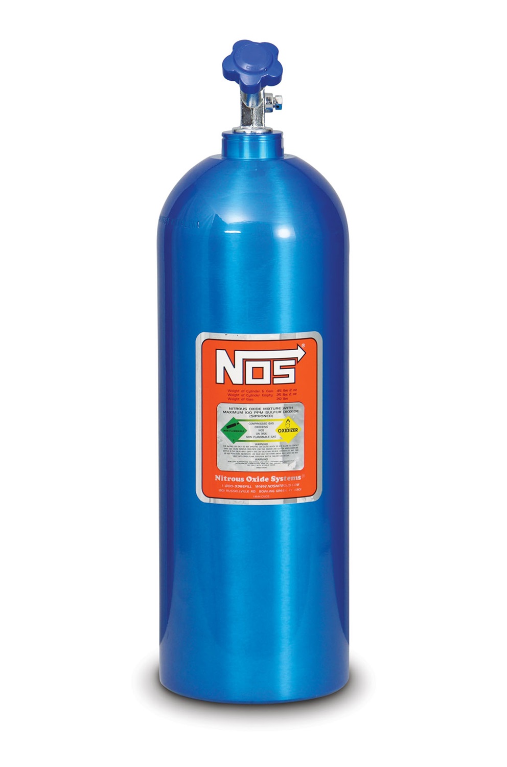 Nitrous Oxide Bottle, NOS Bottles, 20 LB. BOTTLE