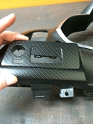 C7 Corvette, Custom HydroCarboned, Painted, HUD Dash Control Panel