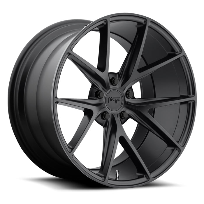SS (2)20x9"/ (2)20"x10.5" - Niche Misano Camaro Wheels - Matte Black