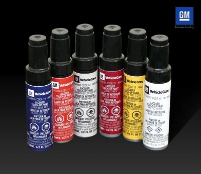 GM C6 or C5 Corvette Touch Up Paint, GM OEM 1/2 oz. Tube / Bottle