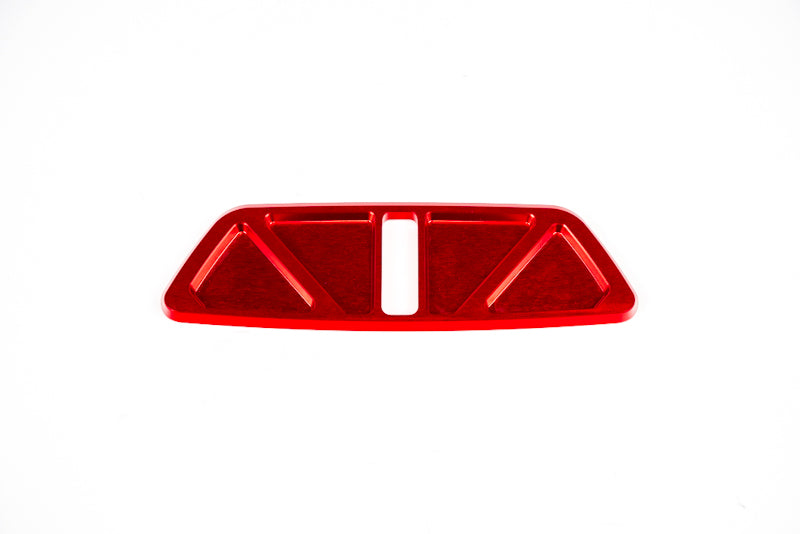 2020-27 C8 Corvette All Models Latch Plate, Anodized Red