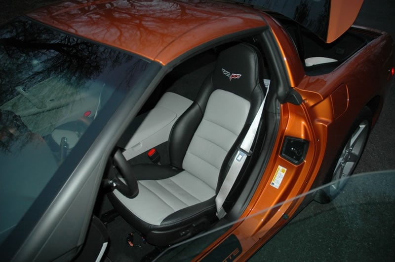 Two Tone Seat Covers 2008 Corvette