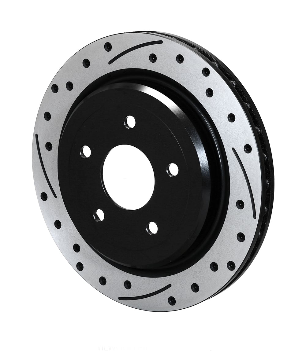 1997-2013 Corvette C5/C6 Base Wilwood Rear RH Drilled Slotted Brake Rotor