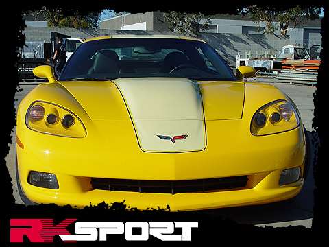 Chevy Corvette C6 Supercharger Hood, Fiberglass, Will Not fit the Z06 engine wit