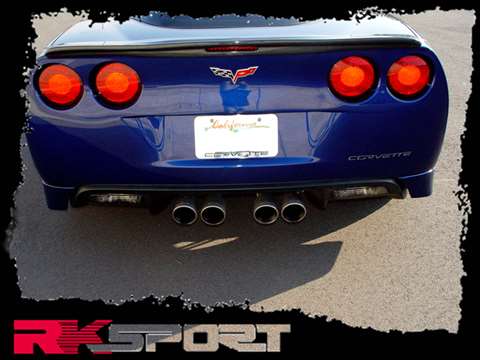 Chevy Corvette C6 Rear Canards, Urethane, Fits all 05-13 models