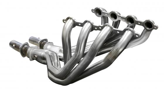 Long Tube Headers w/Connection Pipes 1.875 Inch x 3.0 Inch Catless Extreme Plus Sound Level 05-13 Chevy Corvette C6 Plus Z06 6.0