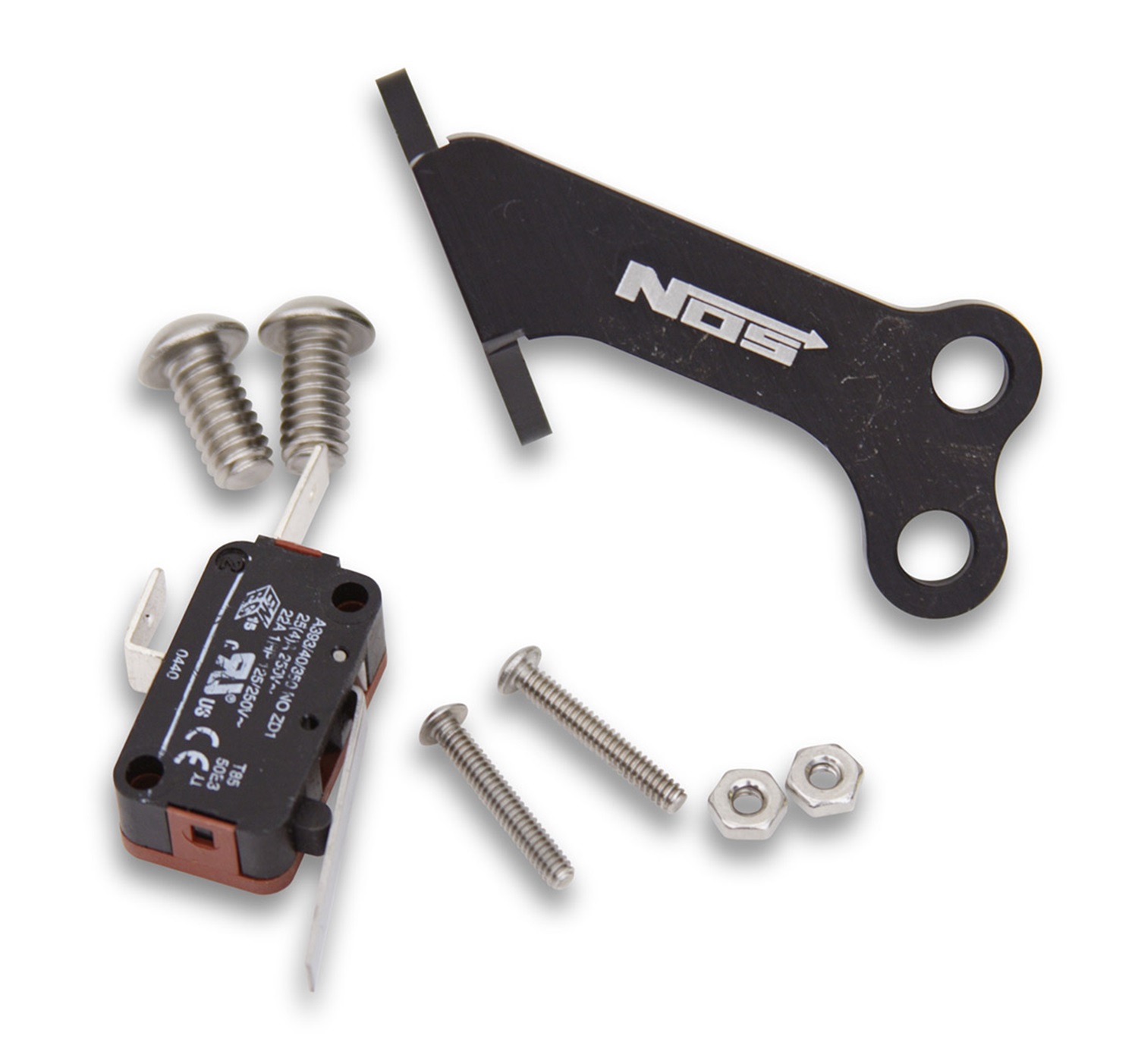 Nitrous Oxide Micro Switch Bracket, NOS NOS Accessories, 4160 BILLET MICROSWITCH BRACKET KIT