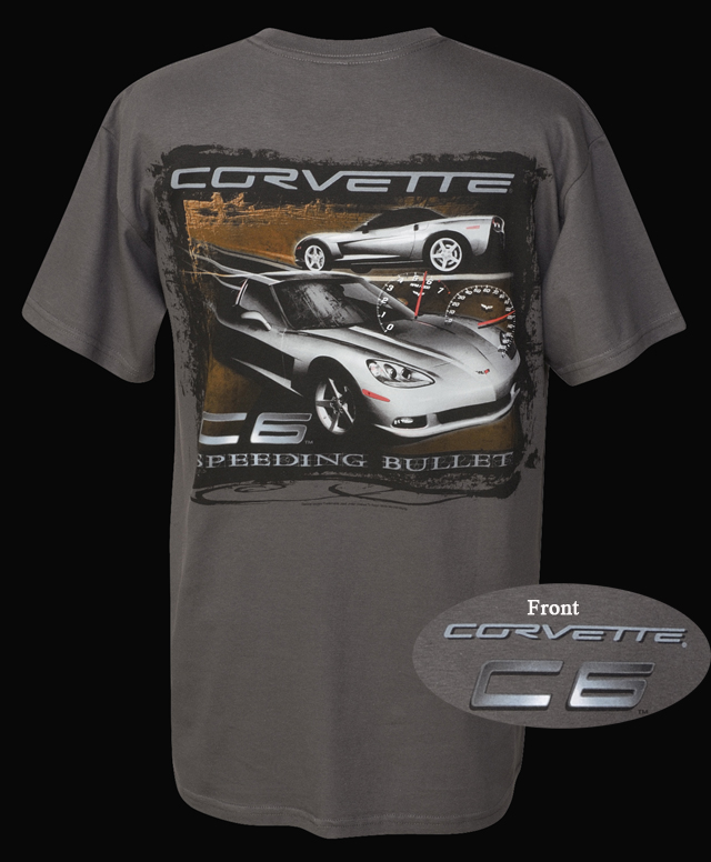 C6 Corvette Speeding Bullet T-Shirt