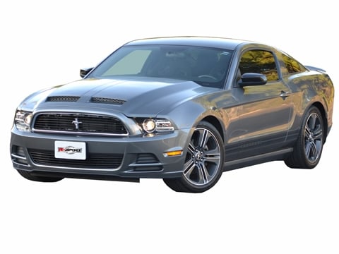 Ford Mustang 13-14, Ram Air Hood, Fiberglass, Fits all 2013 Models