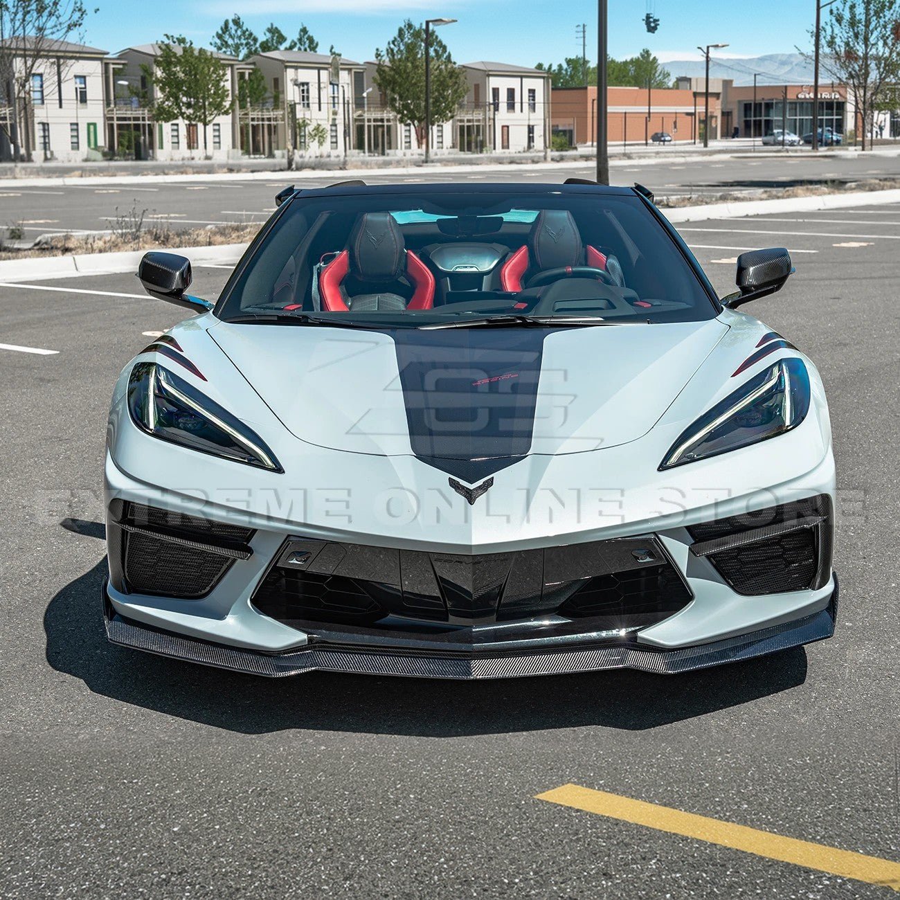 20-25+ C8 Corvette EOS  Front Splitter [5VM Package]  Version 1-PIECE