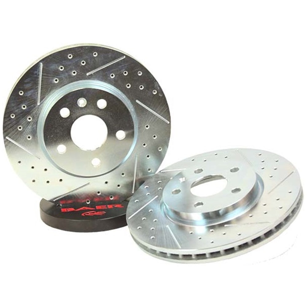 2010-2015 Camaro Front Sport Rotors -Drilled-Slotted