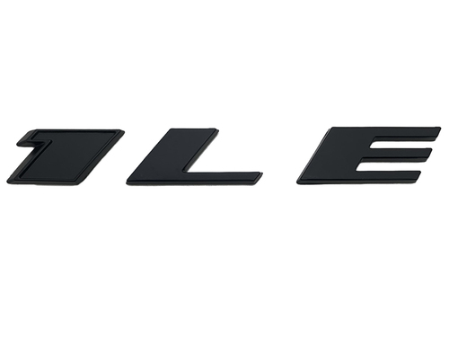 16-22+ Camaro Matte Black "1LE" Emblem(s)