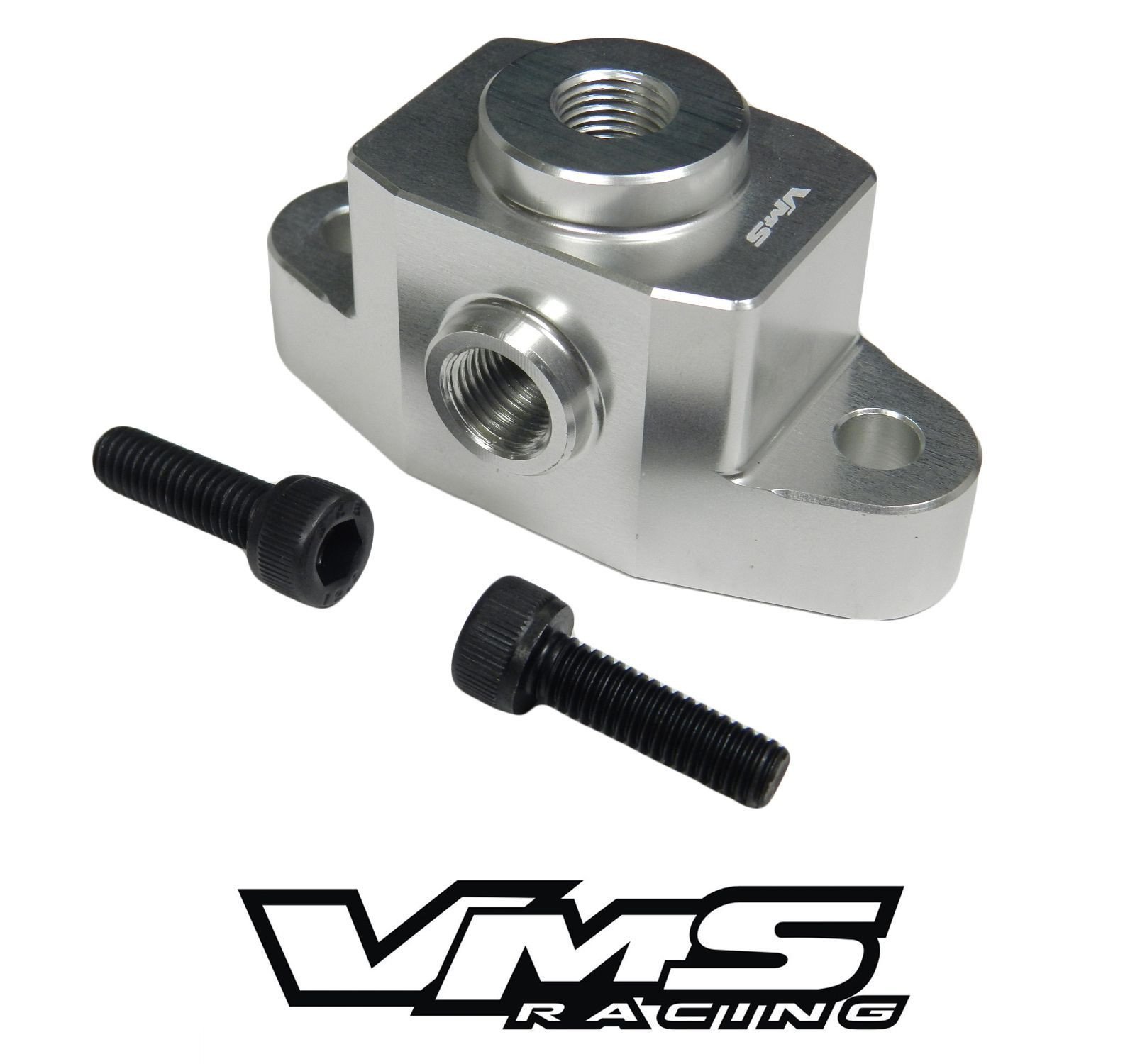 VMS Racing Oil Pan Union Adapter for all LS Style Engines  LS1, LS2, LS3, LS6, LS7 Wet Sump, LSX engine