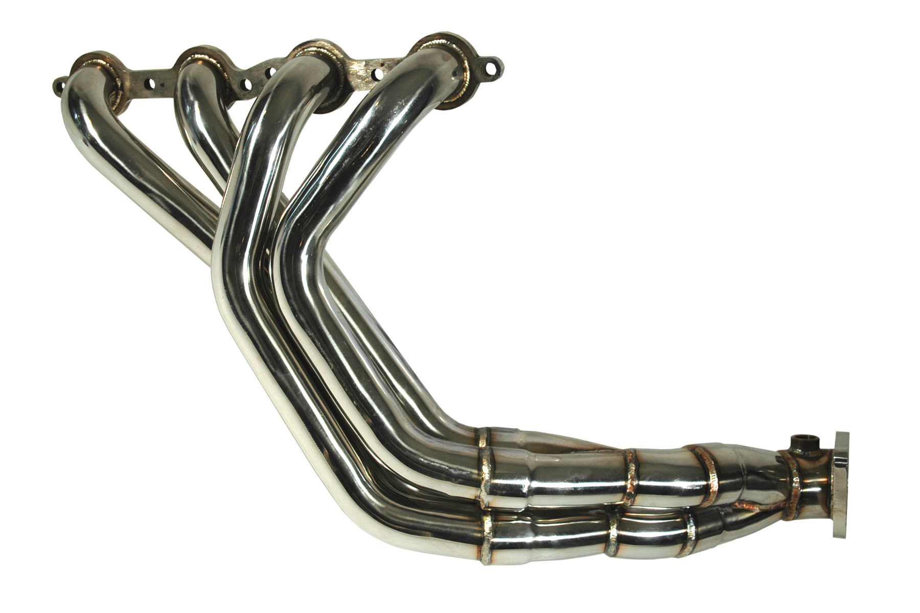 QTP 2005-012 C6 Corvette LS2/LS3 Stainless Steel Tri Y 1 3/4" Header