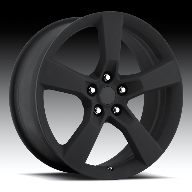 2010-2015 Camaro 20" Wheel Package : Reproduction Satin Black