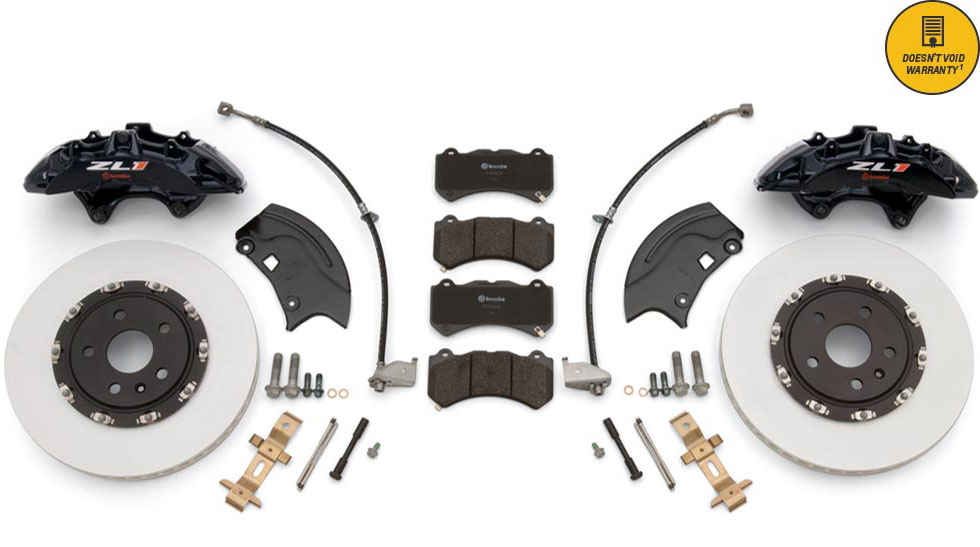 2010-2015 Camaro GM OEM GMPP ZL1 BREMBO Front Brake Upgrade Kit, 14.6", 6 Piston