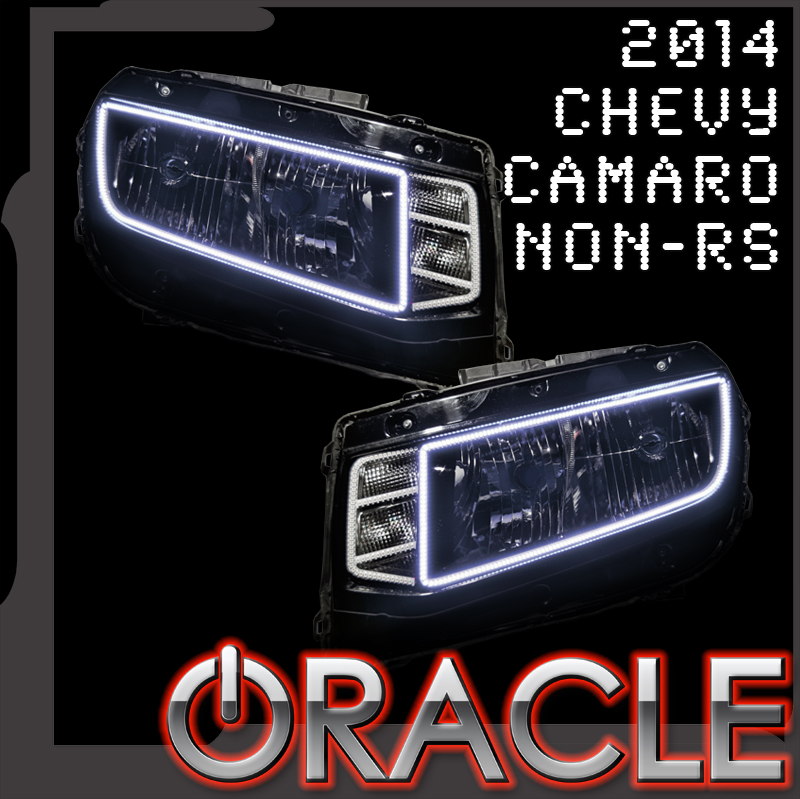 2014 Camaro Headlight LED Angel Eyes, HALO Kit, SMD Single Color, Non-RS