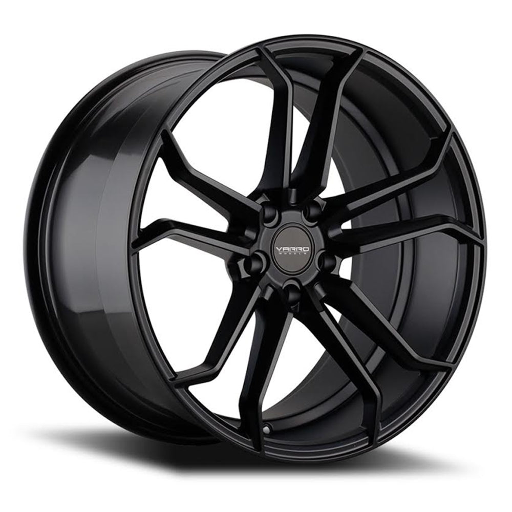 Varro VD02 - Satin Black, Custom Camaro Wheels, 20"