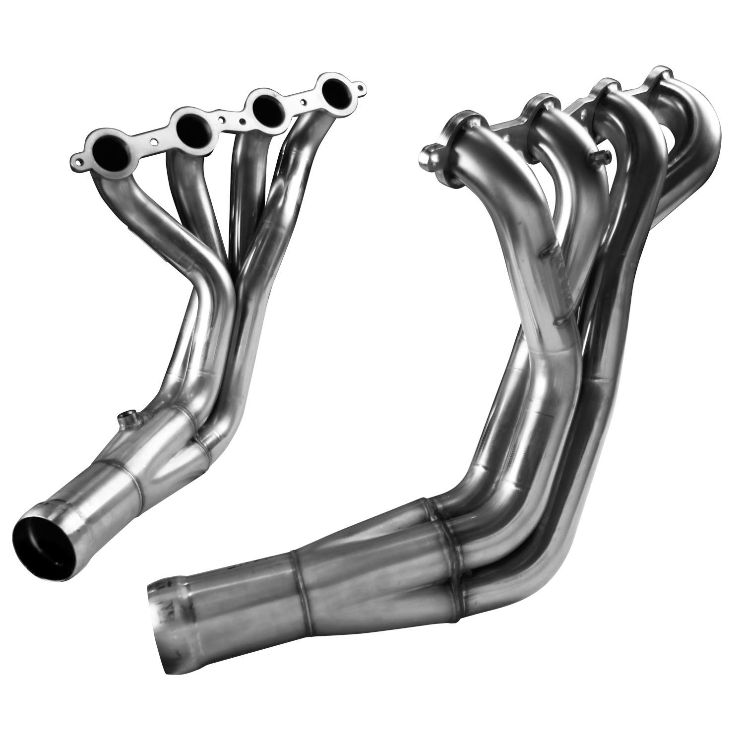 Stainless Steel Headers Race Version-Non Emission 2 x 3" Long Tube 97-04 Corvette C5 LS1/LS6 5.7L O2 Fittings Only w/Merge Colle