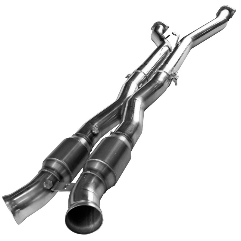 C5 Corvette, Kooks 1997-2004 X-Pipe Assembly OEM Catted with Catalytic Converters