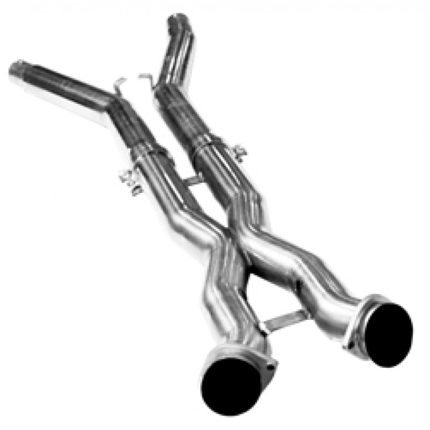 Off Road X-Pipe 3 x 3" Connects To 2.5" OEM Style Exhaust Incl. 3 x 2.5" Mid Pipes 05-08 Corvette C6 LS2/LS3 6.0L/6.2L