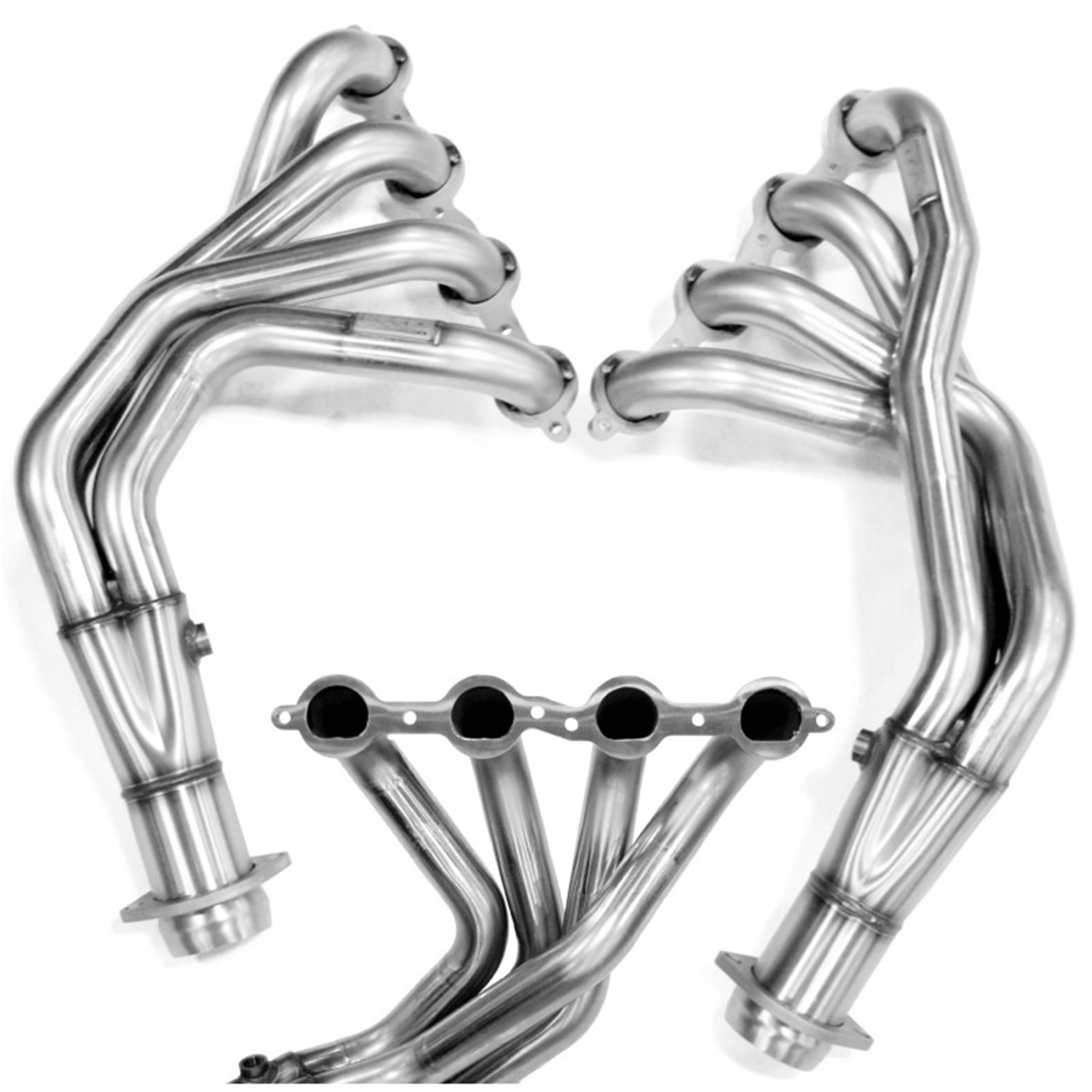 Stainless Steel Headers 2 x 3" Long Tube 06-13 Corvette C6 ZO6/ZR1 LS9/LS7 6.2L/7.0L w/O2 Extension Harness