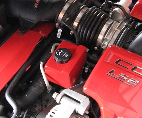 C6 and Z06 Corvette, Custom Painted Fiberglass Power Steering Cover