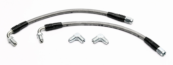 1965-1982 Corvette Wilwood Rear Stainless Brake Line Kit