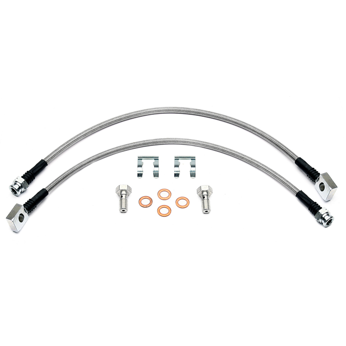 1997-2004 Corvette Wilwood Rear Stainless Brake Line Kit Long